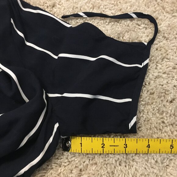 NWT La Classe Couture Striped Tie Sleeve Tunic Dress - Picture 16 of 16